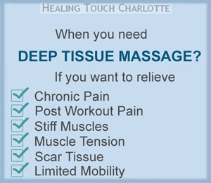 deep tissue massage pain